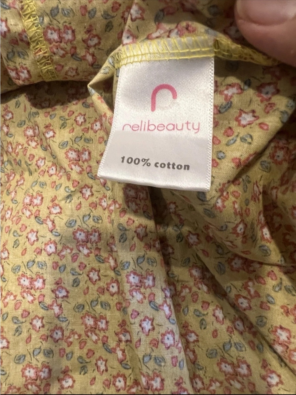 Relibeauty Dress 110 Girls Size 5 Pioneer Cottagecore Costume Dress With Bonnet - Picture 6 of 9